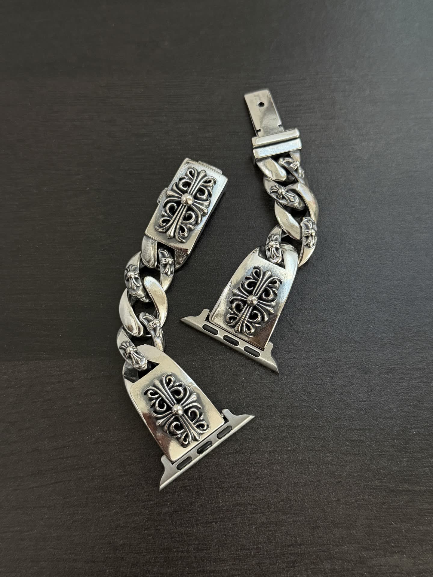 Chrome Hearts Silver Watch Band